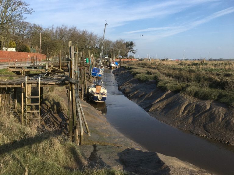 Fishing boats at Skippool Creek