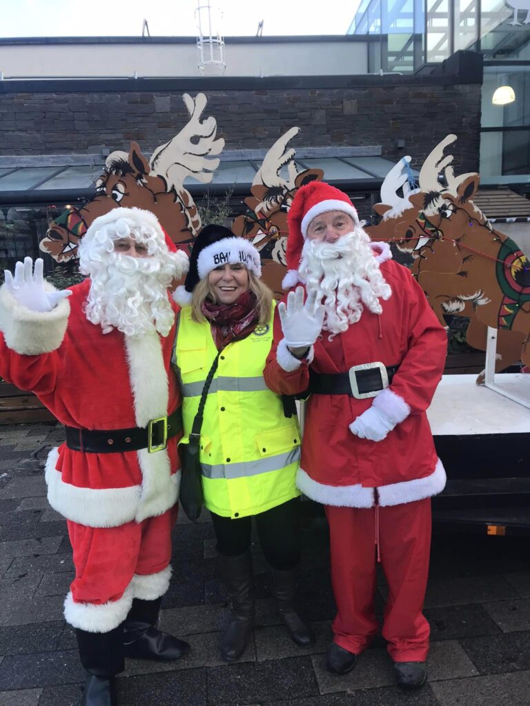 Santa collection in Poulton